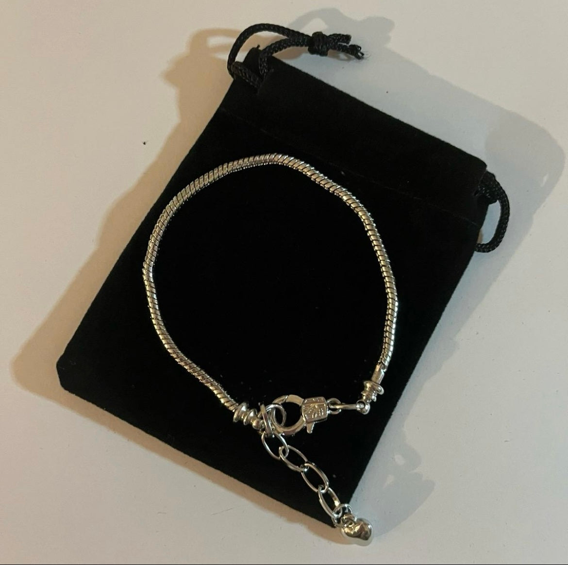 Charm bracelet and 5 mystery charms