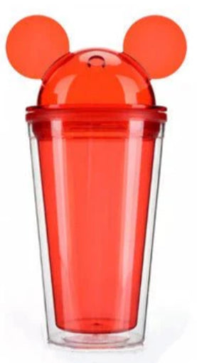 16oz Mouse ears double walled acrylic cup (NOT SNOW GLOBES)