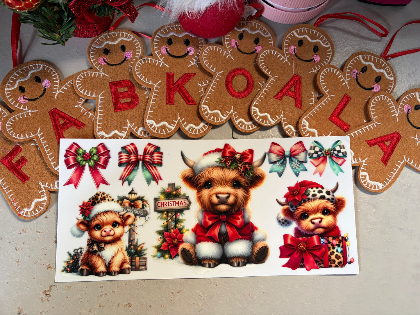 Wraps - Christmas Designs
