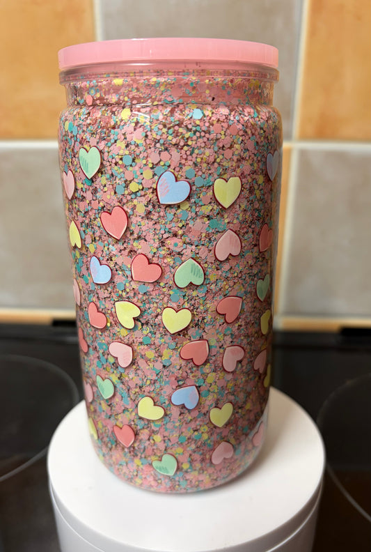Pre made snow globe tumbler - ready to ship
